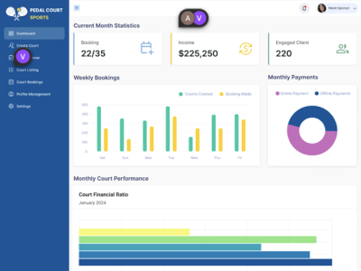 Padel Sports Court Booking App
