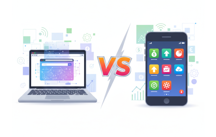 Web App vs Mobile App